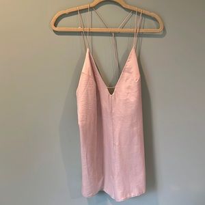 Strappy Satin Romper